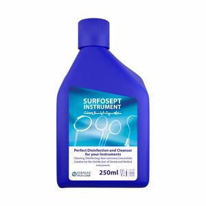 ضدعفونی کننده تجهیزات بیمارستانی شرکت رضاراد مدل surfosept instrument حجم 250 میلی لیتر