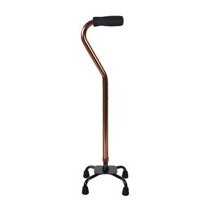 عصای طبی چهار پایه آلومین مدل quad base