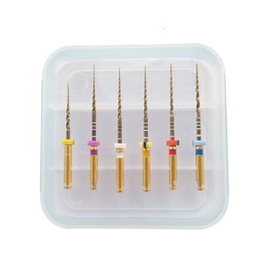 فایل روتاری دندانپزشکی  مدل assorte gold بسته 6 عددی