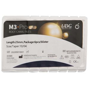 فایل روتاری دندانپزشکی بوندنت مدل m3 progold بسته 6 عددی