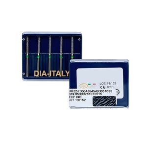فرز الماسی دیا ایتالیا  مدل استوانه ای با استوانه ای ته صاف توربین xl 112 بسته 5 عددی