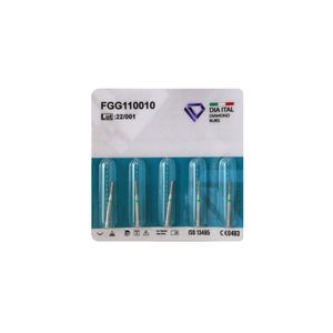 فرز الماسی دیا ایتالیا مدل cylinder m 110 سایز 010 بسته 5 عددی