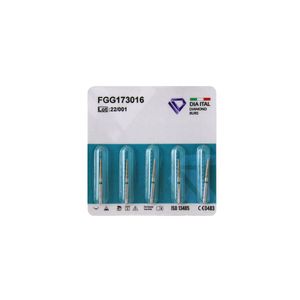 فرز الماسی دیا ایتالیا مدل flat end taper 173 سایز 016 بسته 5 عددی