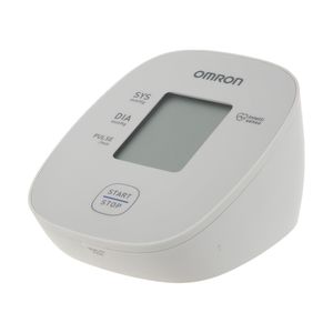 فشارسنج بازویی دیجیتال امرن مدل m1 basic با سایز کاف 22 تا 32 سانتی‌متر نمایشگر lcd اندازه‌گیری فشار خون و ضربان قلب نشانگر آریتمی منبع تغذیه باتری قلمی aa و قابلیت ذخیره نتیجه آخرین تست