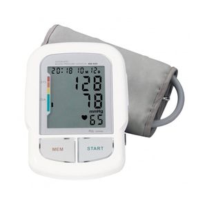 فشارسنج بازویی دیجیتال ایزی لایف مدل kd 595 با قابلیت اندازه‌گیری فشار خون و ضربان قلب همزمان سیستم سخنگوی فارسی و انگلیسی حافظه 60 رکورد تشخیص آریتمی و منبع تغذیه باتری و برق مناسب بازو 22 تا 42 سانتی‌متر