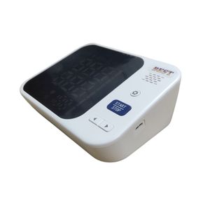 فشارسنج بازویی دیجیتال بست مدل gk 102 با قابلیت اعلان صوتی فارسی کاف فنری قابل استفاده برای بازو 22 تا 42 سانتی‌متر نمایش وضعیت باتری همراه با آداپتور و کیف نگهداری