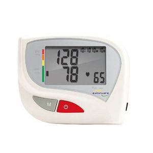فشارسنج دیجیتال بازویی ایزی لایف مدل kd 5903 با منبع تغذیه برق و باتری مناسب سایز بازو 22 تا 30 سانتی‌متر دارای نمایشگر بزرگ و اقلام همراه دفترچه راهنما آداپتور و باتری