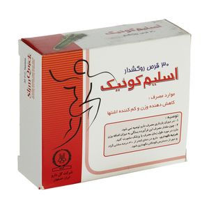 قرص slim کوئیک گل دارو بسته 30 عددی
