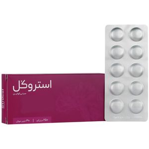 قرص استروکل سیتی کولین 250 میلی گرم اشبال شیمی بسته 30 عددی