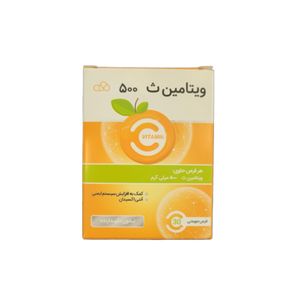 قرص جویدنی ویتامین ث  ایران دارو  500 میلی گرم بسته 30 عددی