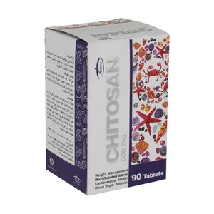 قرص کیتوزان 500 میلی گرمی کارن بسته 90 عددی