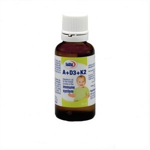 قطره خوراکی آ و د3 و کا2 یوروویتال  30 میلی لیتر