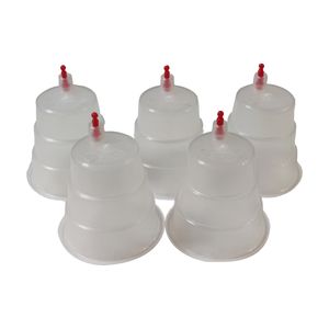 لیوان بادکش مدل cap75 بسته 5 عددی