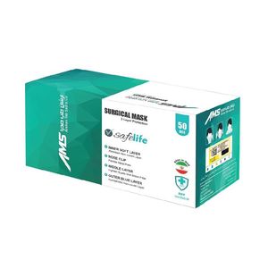 ماسک تنفسی ارشان طب صدرا مدل ams بسته 50 عددی