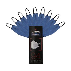 ماسک تنفسی اونلی یو طرح سه بعدی مدل تنفس کد dk blu 612 بسته 25 عددی