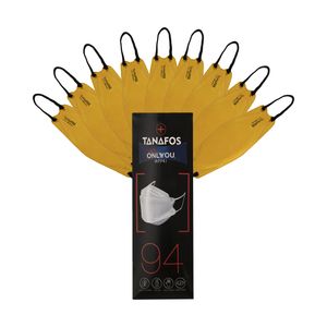 ماسک تنفسی اونلی یو طرح سه بعدی مدل تنفس کد ylw 615 بسته 25 عددی