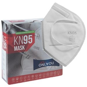 ماسک تنفسی اونلی یو مدل 5 لایه kn95wht 580 بسته 10 عددی