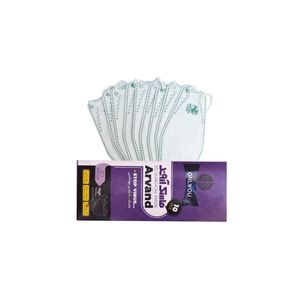 ماسک تنفسی اونلی یو مدل آروند سه بعدی wht grn 638 بسته 10 عددی