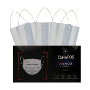ماسک تنفسی اونلی یو مدل تنفس کد blu 602 بسته 50 عددی