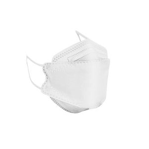 ماسک تنفسی باران مدل پنج لایه سه بعدی kf94 w5 بسته 25 عددی