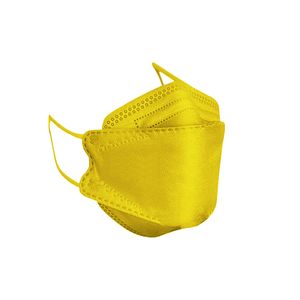 ماسک تنفسی باران مدل چهار لایه سه بعدی kf94 y4 بسته 15 عددی