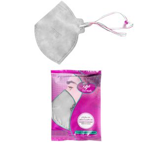 ماسک تنفسی ترمه مدل 6 لایه کربن اکتیو ffp3 n99 کد t 06