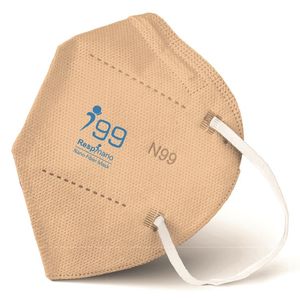 ماسک تنفسی ریما مدل وی تایپ n99 نانو کد brown 99 بسته 10عددی