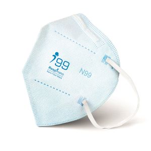 ماسک تنفسی ریما مدل وی تایپ n99 نانوالیاف رسپی نانو بسته 10 عددی