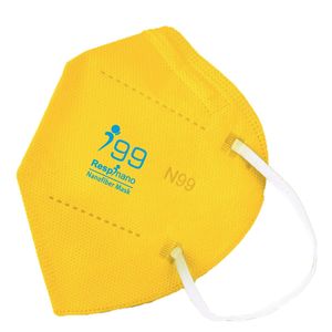 ماسک تنفسی ریما مدل وی تایپ n99 نانوالیاف کد rainbow v99 بسته 10عددی