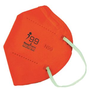 ماسک تنفسی ریما مدل وی تایپ n99 نانوالیاف کد summer v99 بسته 10عددی