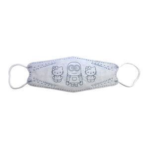 ماسک تنفسی سه بعدی کودک مدل s01 بسته 25 عددی