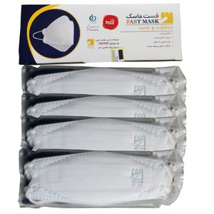 ماسک تنفسی فست مدل 6 لایه سه بعدی نانو fast بسته 25 عددی