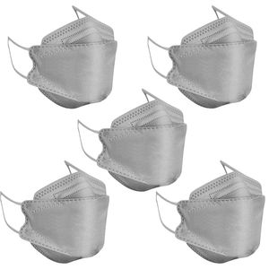 ماسک تنفسی مدل سه بعدی پنج لایه kf94 g5 بسته 5 عددی