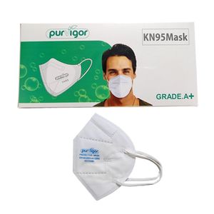 ماسک تنفسی پرویگور مدل kn95  کد 20 بسته 20 عددی