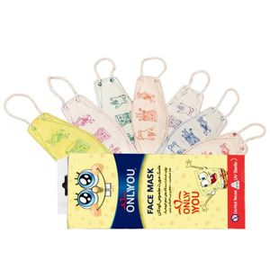ماسک تنفسی کودک اونلی یو مدل سه بعدی sponge 574 بسته 25 عددی