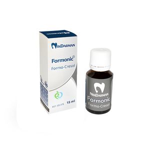 محلول فرموکرزول نیک درمان مدل formonic حجم 15 میلی لیتر