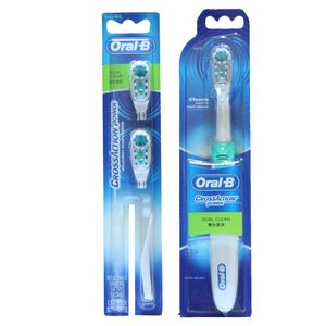 مسواک برقی اورال بی مدل dual clean به همراه سری یدک مسواک برقی اورال بی مدل dual clean بسته 2 عددی