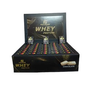 مکمل قرص پروتئین وی و بی سی ای ای فول استار   30 گرم مجموعه 10 عددی