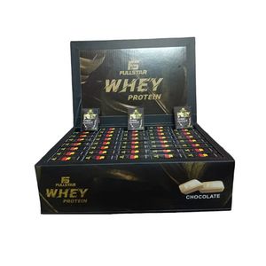 مکمل قرص پروتئین وی و بی سی ای ای فول استار   30 گرم مجموعه 20 عددی