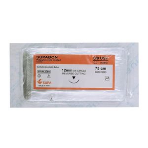نخ بخیه سوپا مدل ریورس کات 6.0 بسته 12 عددی