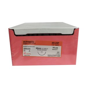 نخ بخیه سوپا مدل ویکریل 4_0 20 راند بسته 36 عددی
