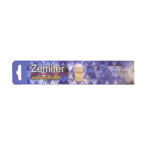 نوار اره بین دندانی دندانپزشکی زمیتر مدل saw کد 012 بسته 12 عددی