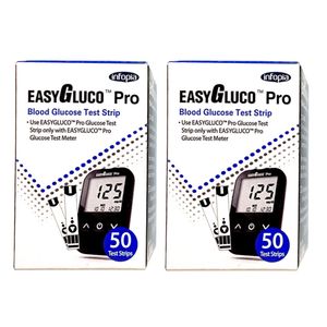 نوار تست قند خون اینفوپیا مدل easygluco pro100 مجموعه 2 عددی
