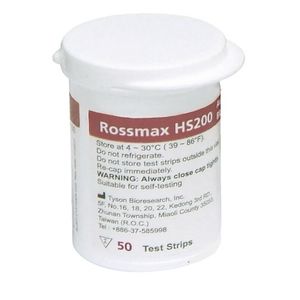 نوار تست قند خون رزمکس مدل hs200 بسته 50 عددی