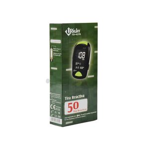 نوار تست قند خون یو رایت مدل td 4279 بسته 50 عددی