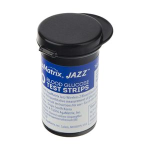 نوار تست قندخون آگاماتریکس مدل jazz  مجموعه 24 عددی