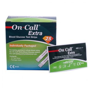 نوار تست قندخون ایکان مدلon.call extra ogs 191