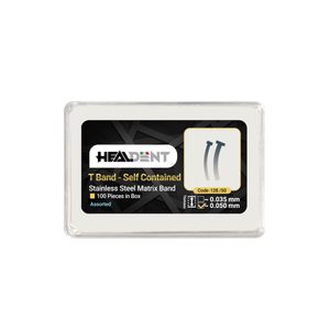 نوار ماتریکس هیلدنت مدل t band کد 128_50 بسته 100 عددی