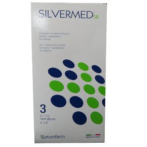 پانسمان یوروفارم مدل silvermed sb  بسته 3 عددی