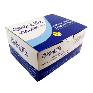 پد الکلی اسکین لایف مدل m 51 بسته 100 عددی